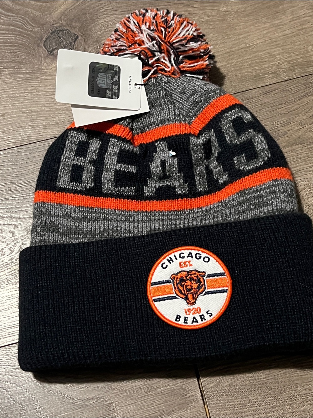 Chicago Bears Cuffed Hat New